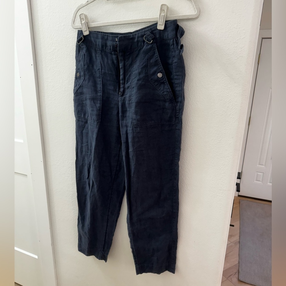 Athleta Size 4 Voyager Linen Pant- Worn for 1 Hour!